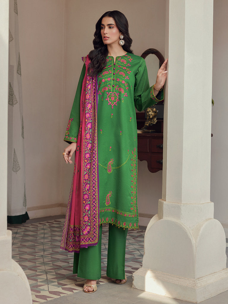 Raj Bari Essential Premium Embroidered 3-Piece Lawn | 5