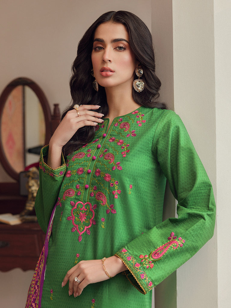 Raj Bari Essential Premium Embroidered 3-Piece Lawn | 5