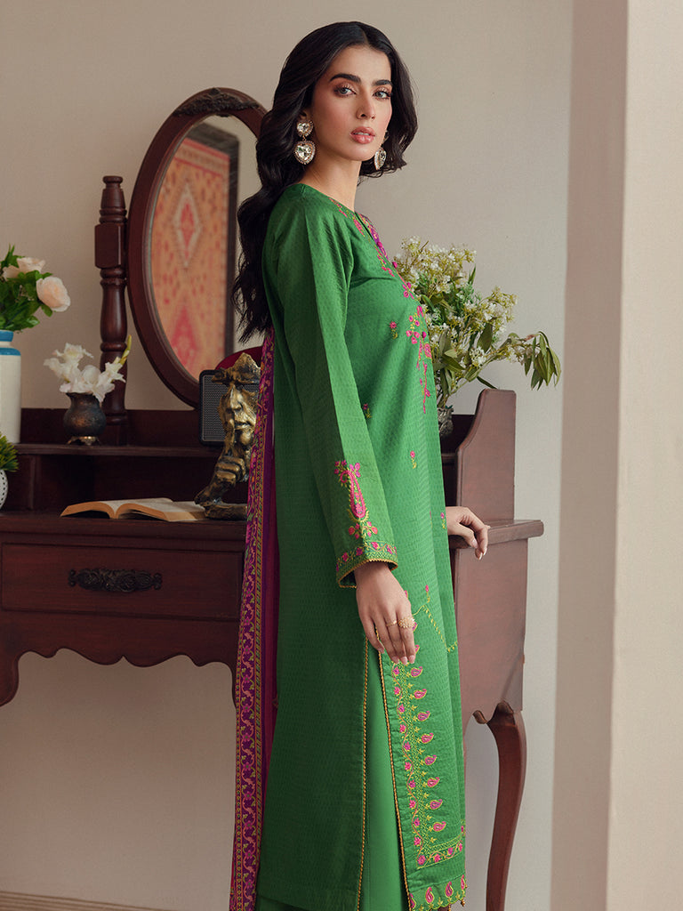 Raj Bari Essential Premium Embroidered 3-Piece Lawn | 5