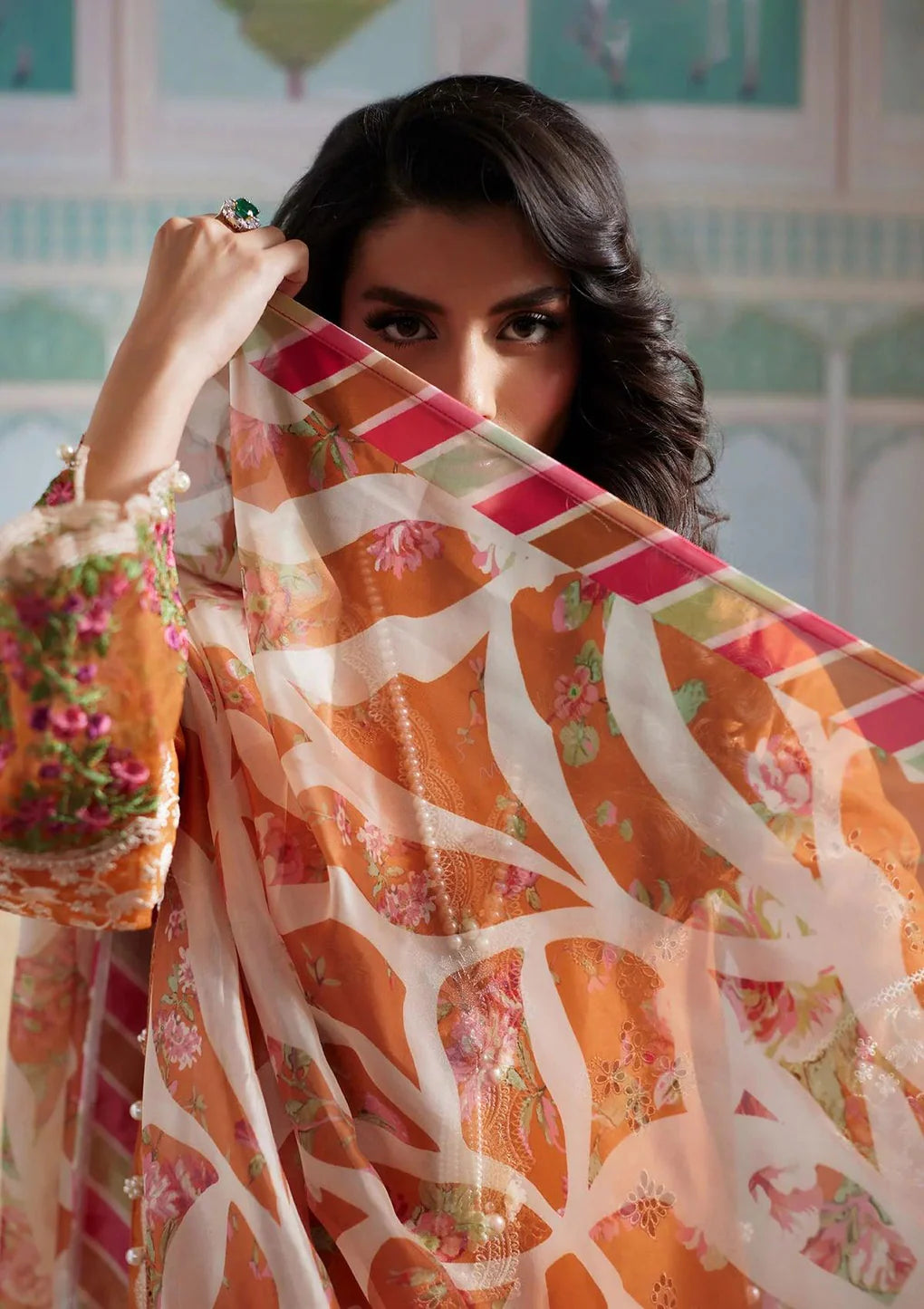 Elaf Premium Luxury Lawn Collection 2024 | Elnaz