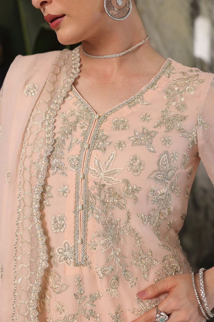 Manahil Lakhani Luminara Unstitched Chiffon Collection |Blushé