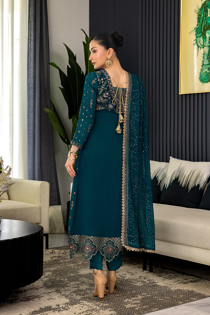 Manahil Lakhani Luminara Unstitched Chiffon Collection |Esmara