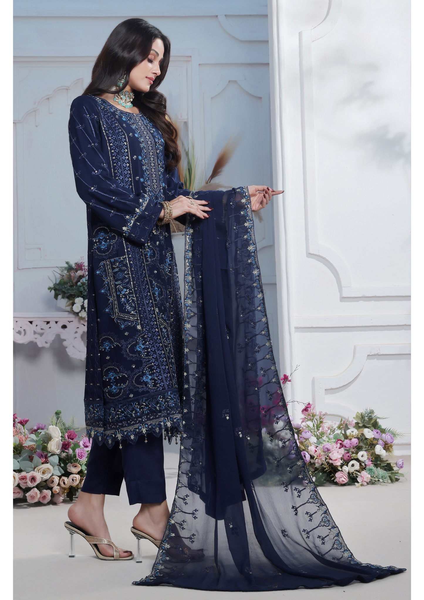 Soghat Creation chiffon | Florum Design 06