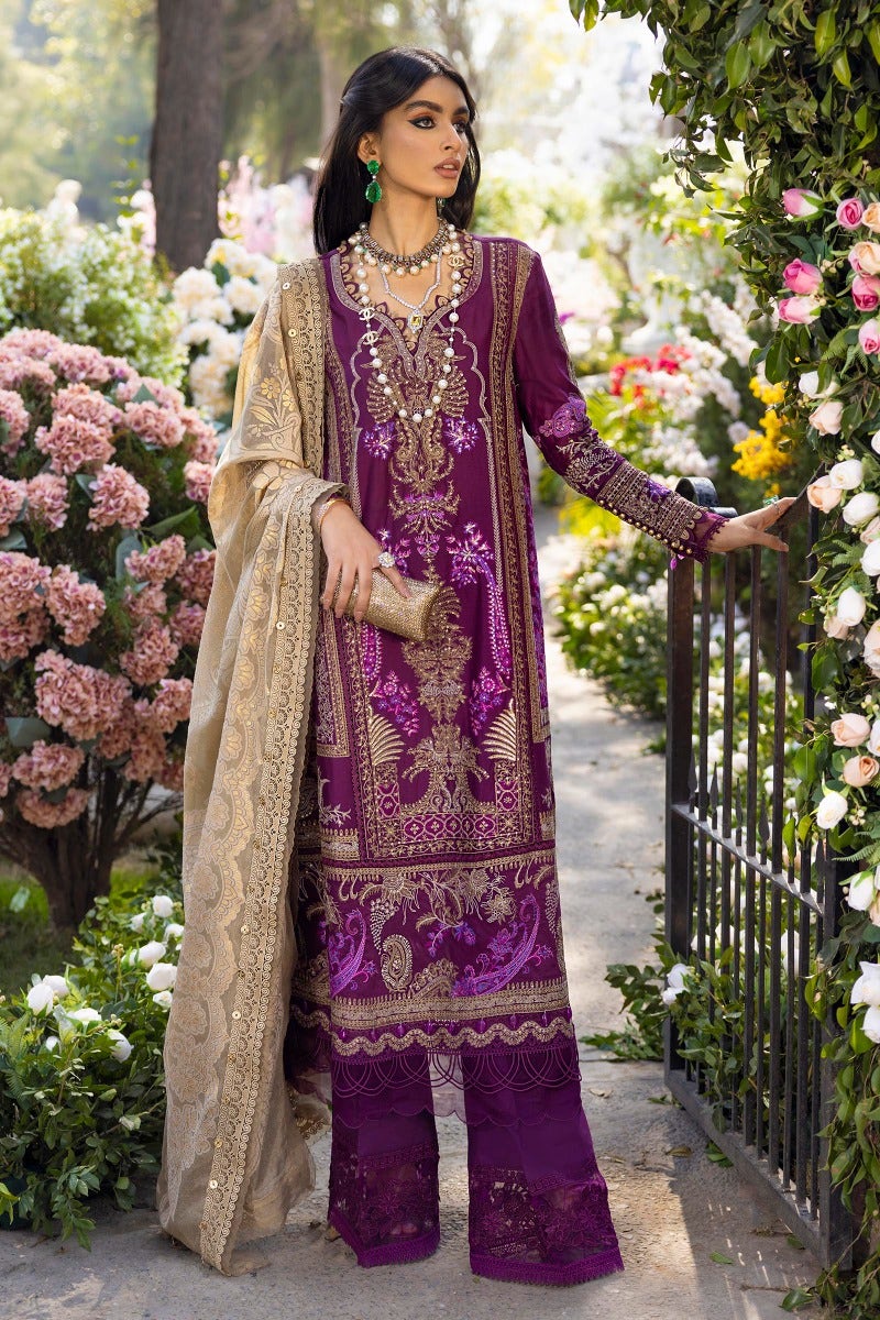 Sana Safinaz Luxury Lawn`22 D#12-B - Mirha Fashion