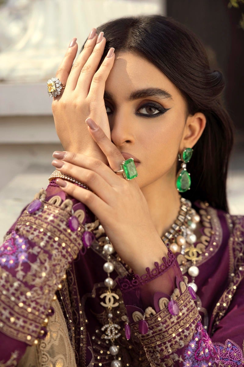 Sana Safinaz Luxury Lawn`22 D#12-B - Mirha Fashion