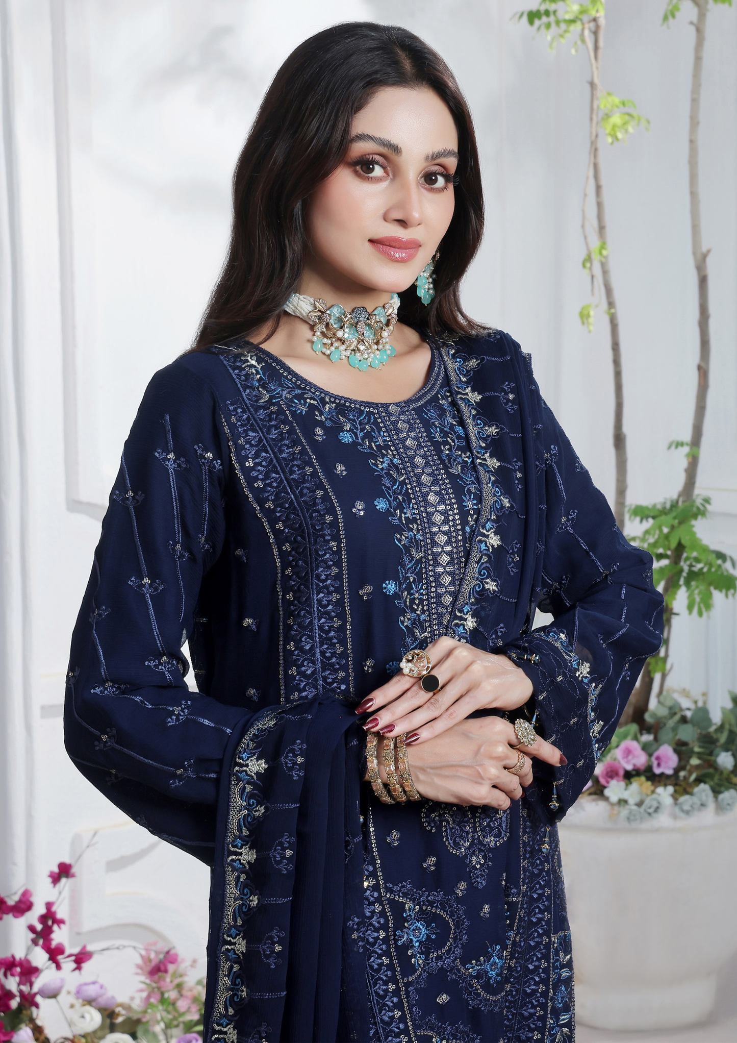 Soghat Creation chiffon | Florum Design 06
