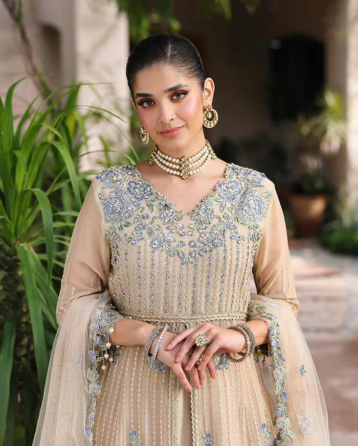 Roheenaz Aangan Chiffon Unstitched Collection 25 RUNCH250107 | Sehrish