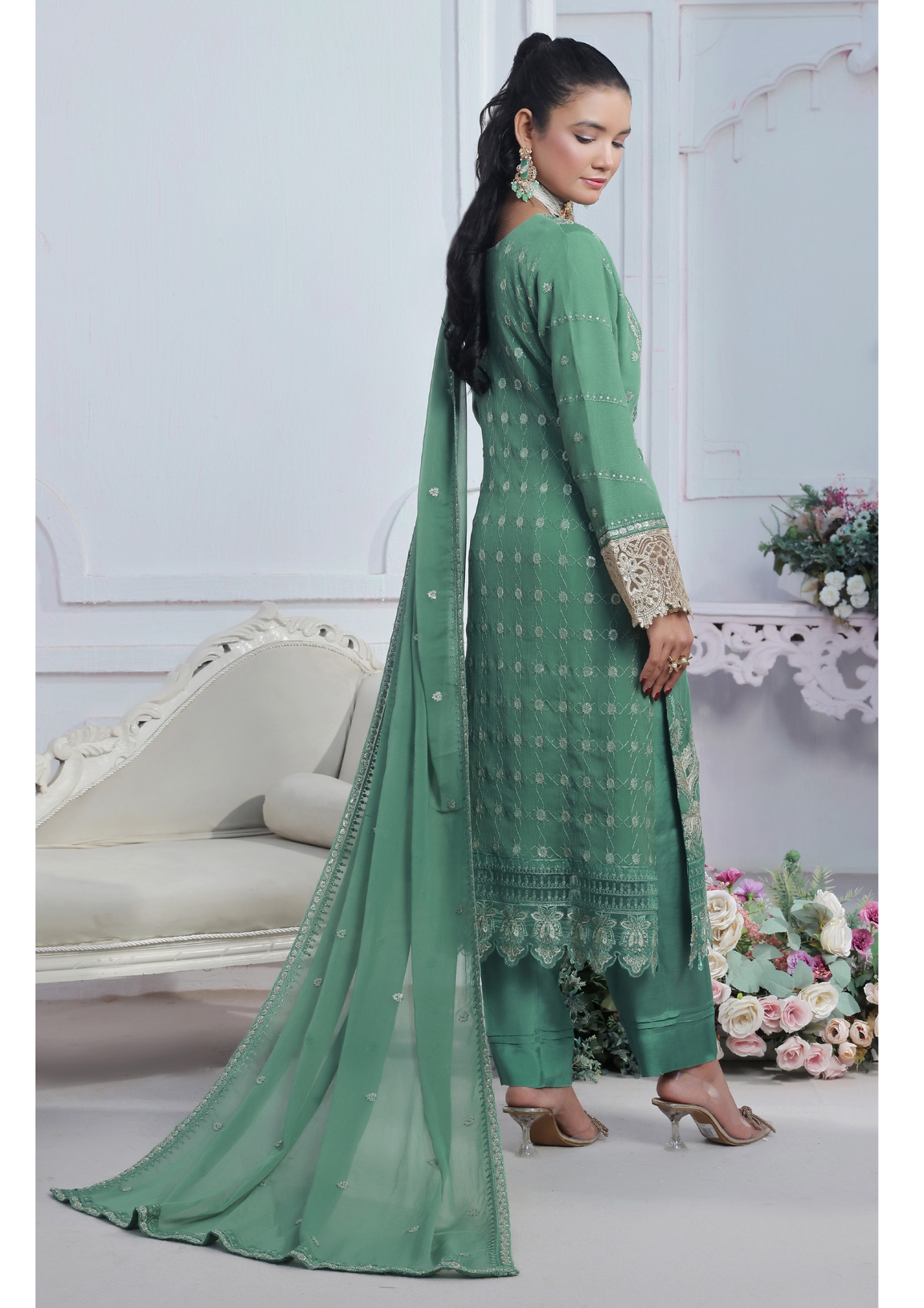 Soghat Creation chiffon | Florum Design 05