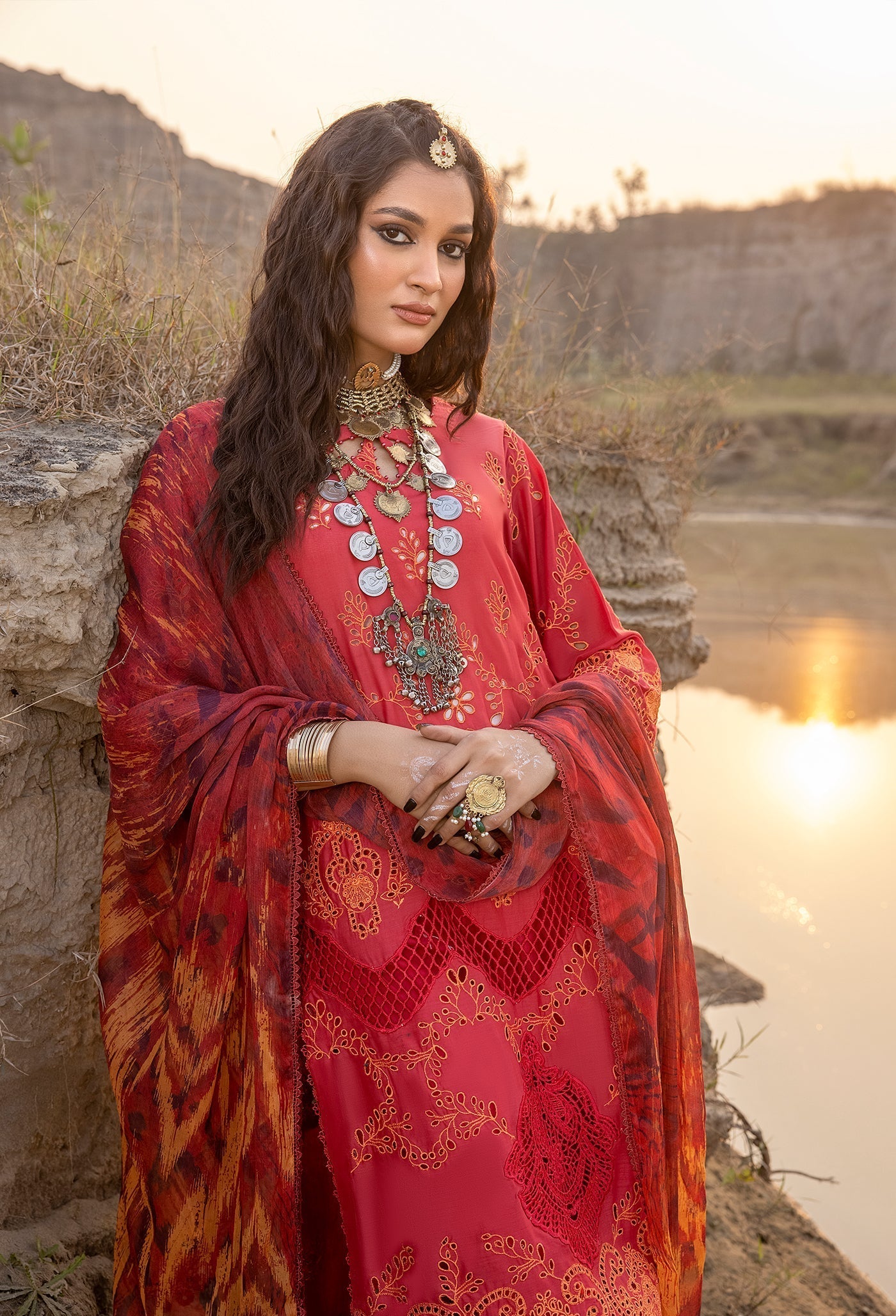 Adan Libaas Lawn By Hafsa Zia ADL101 -5527 - Mirha Fashion