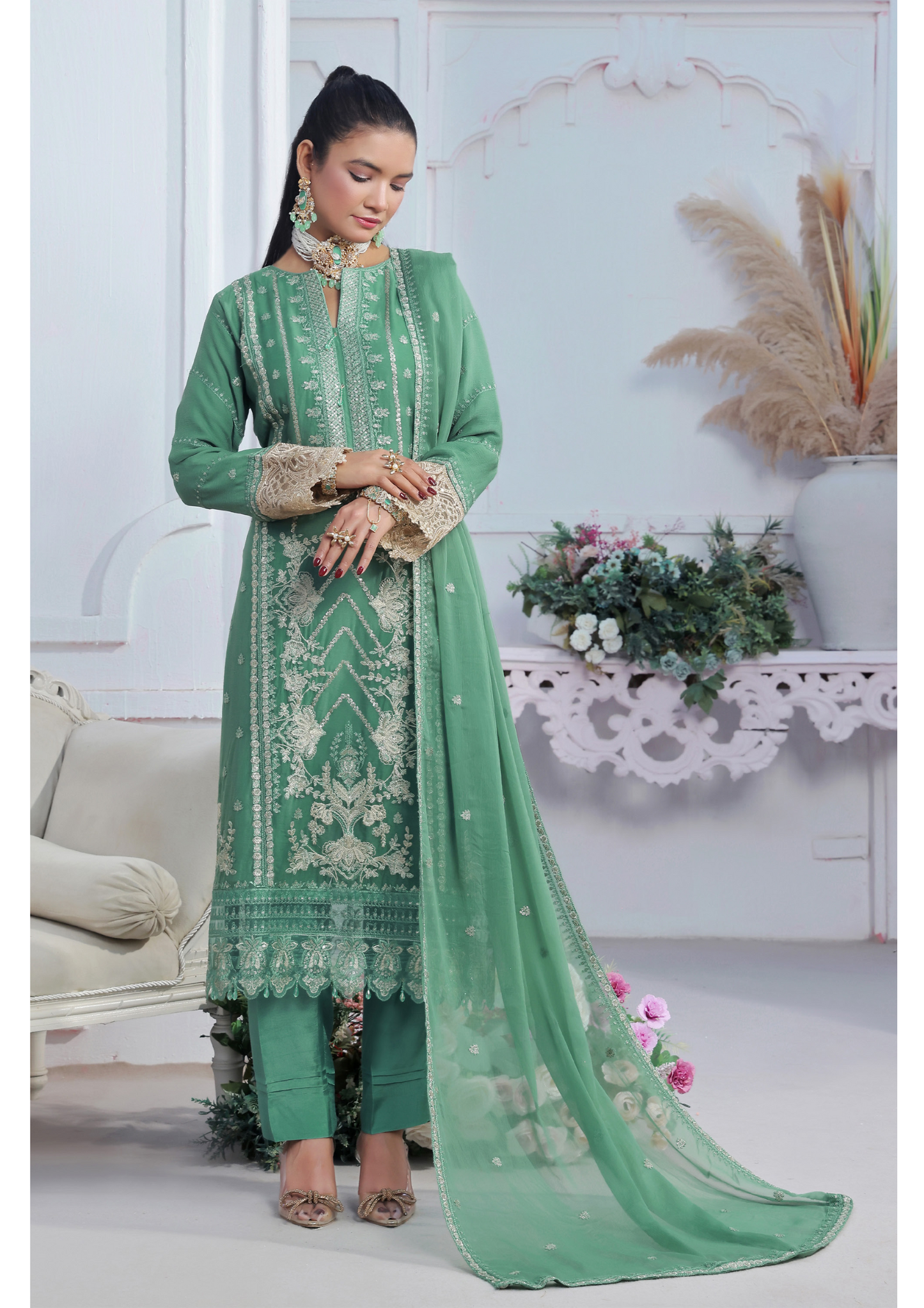 Soghat Creation chiffon | Florum Design 05