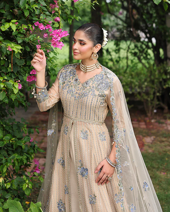 Roheenaz Aangan Chiffon Unstitched Collection 25 RUNCH250107 | Sehrish