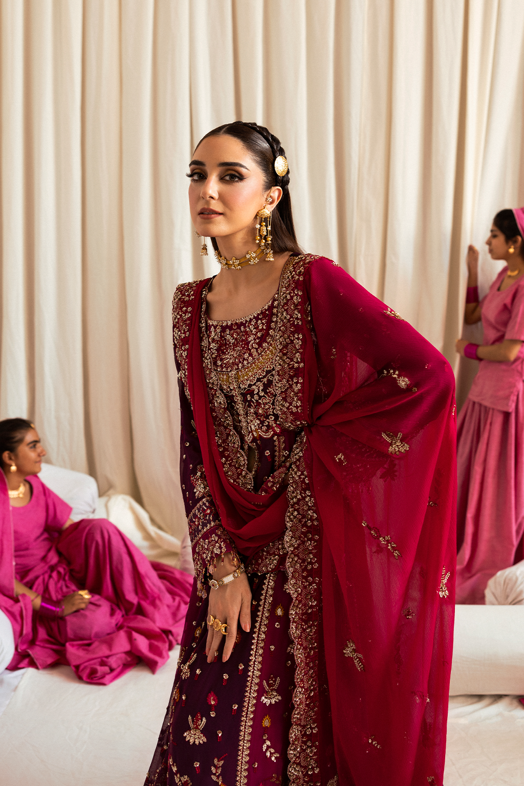 Emaan Adeel The Empress Wedding Formals 2025 | AVORIA