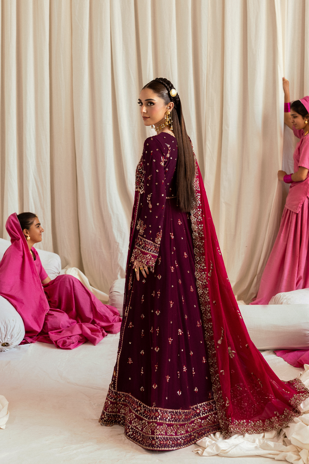 Emaan Adeel The Empress Wedding Formals 2025 | AVORIA