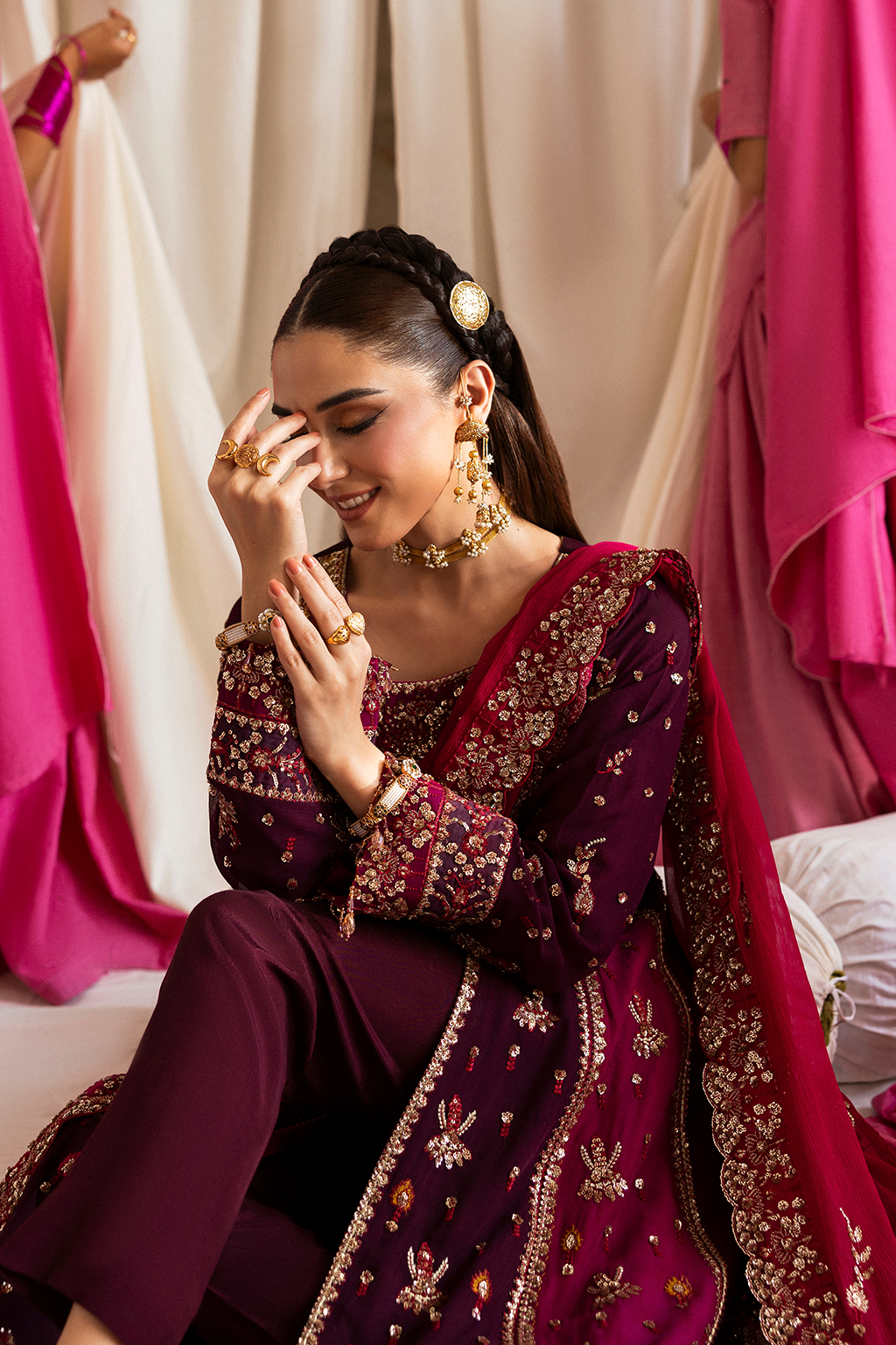 Emaan Adeel The Empress Wedding Formals 2025 | AVORIA