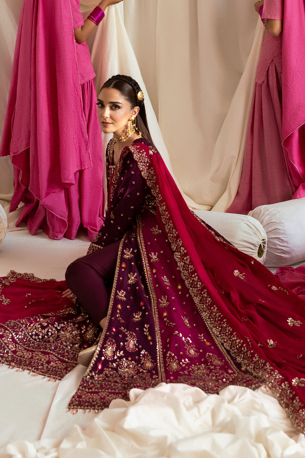 Emaan Adeel The Empress Wedding Formals 2025 | AVORIA