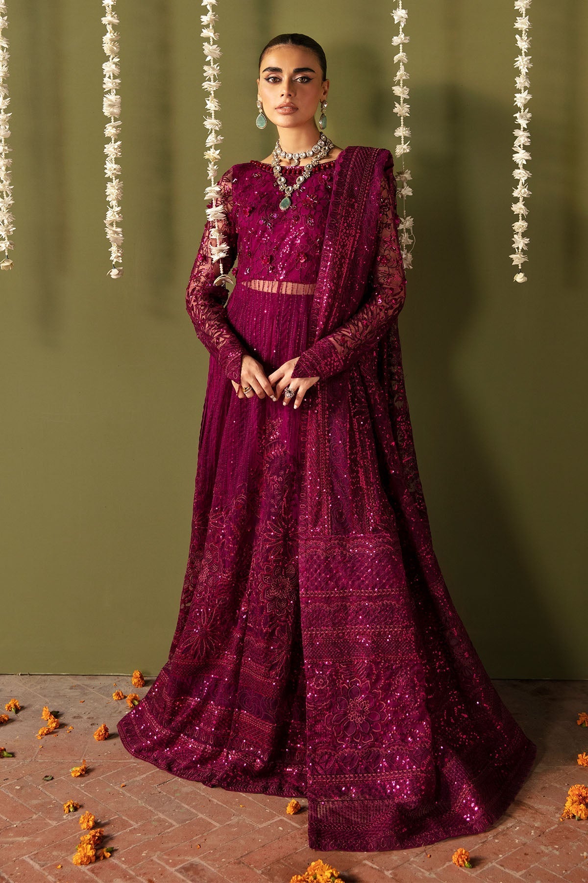 Nureh Jhoomro Luxury Formals – NL-56 - ANARI - Mirha Fashion