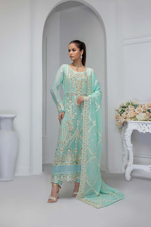 MANAHIL LAKHANI FORMAL CHIFFON COLLECTION | 2025 | AURA - 05