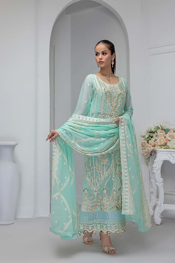MANAHIL LAKHANI FORMAL CHIFFON COLLECTION | 2025 | AURA - 05