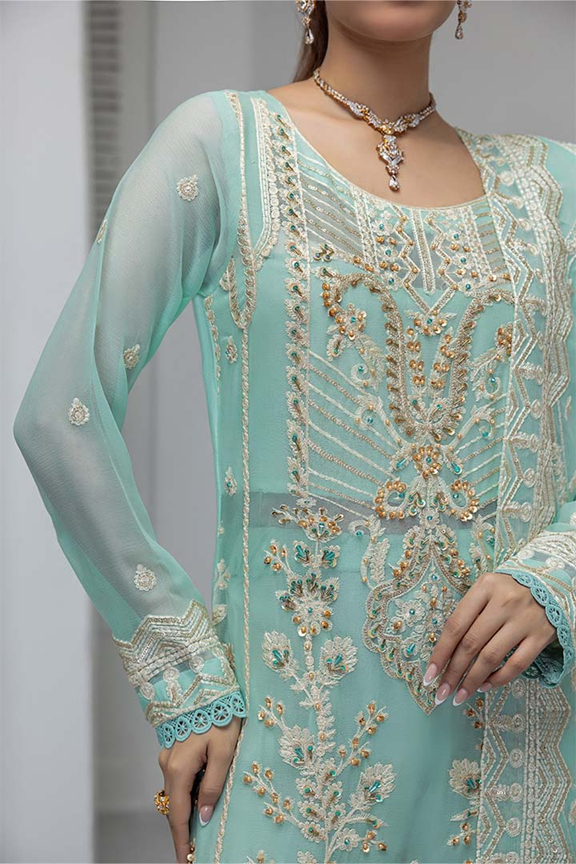 MANAHIL LAKHANI FORMAL CHIFFON COLLECTION | 2025 | AURA - 05