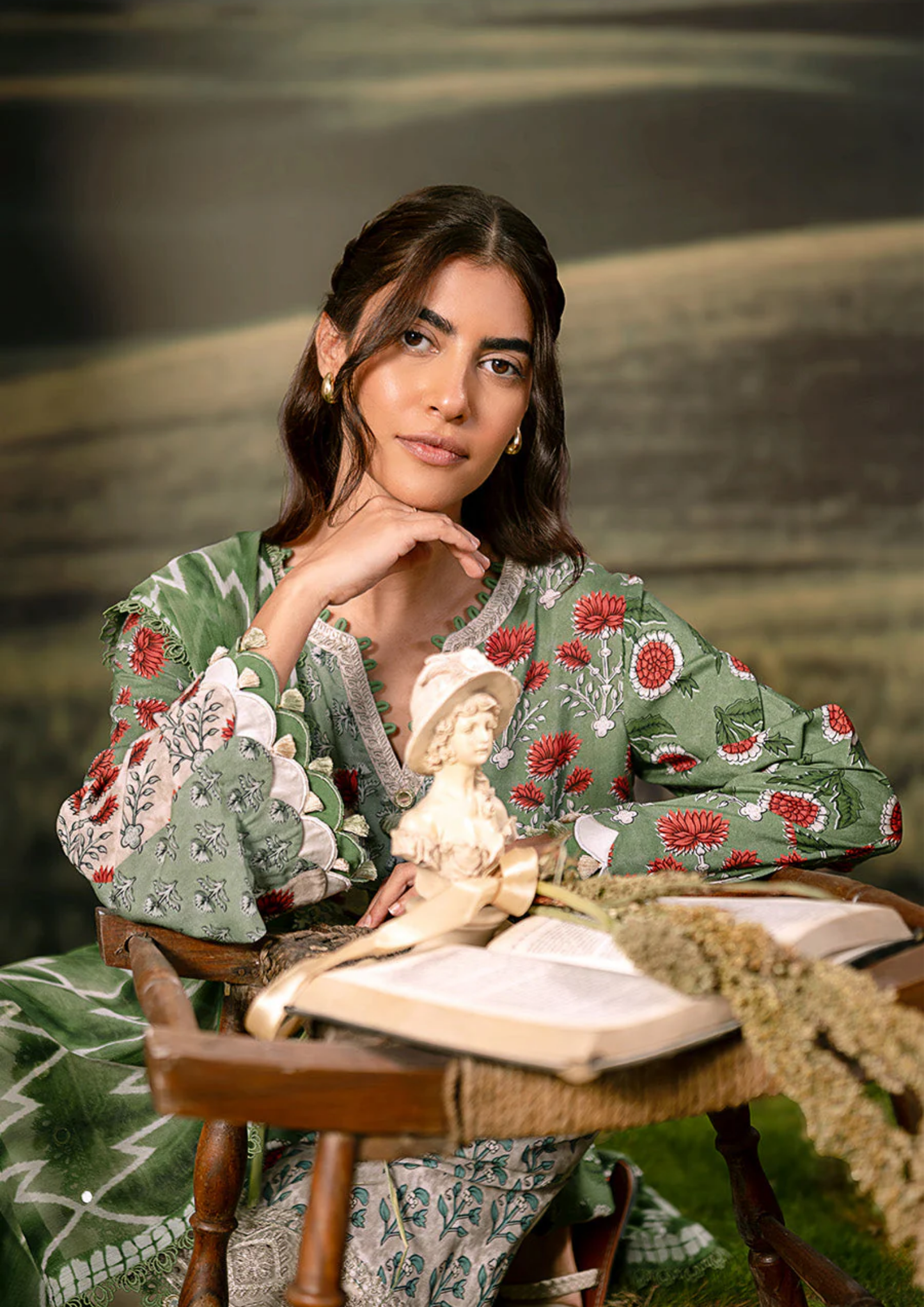 Maria B. MBasic Fall 2025 Collection – 3 Piece Unstitched Suit | 02B