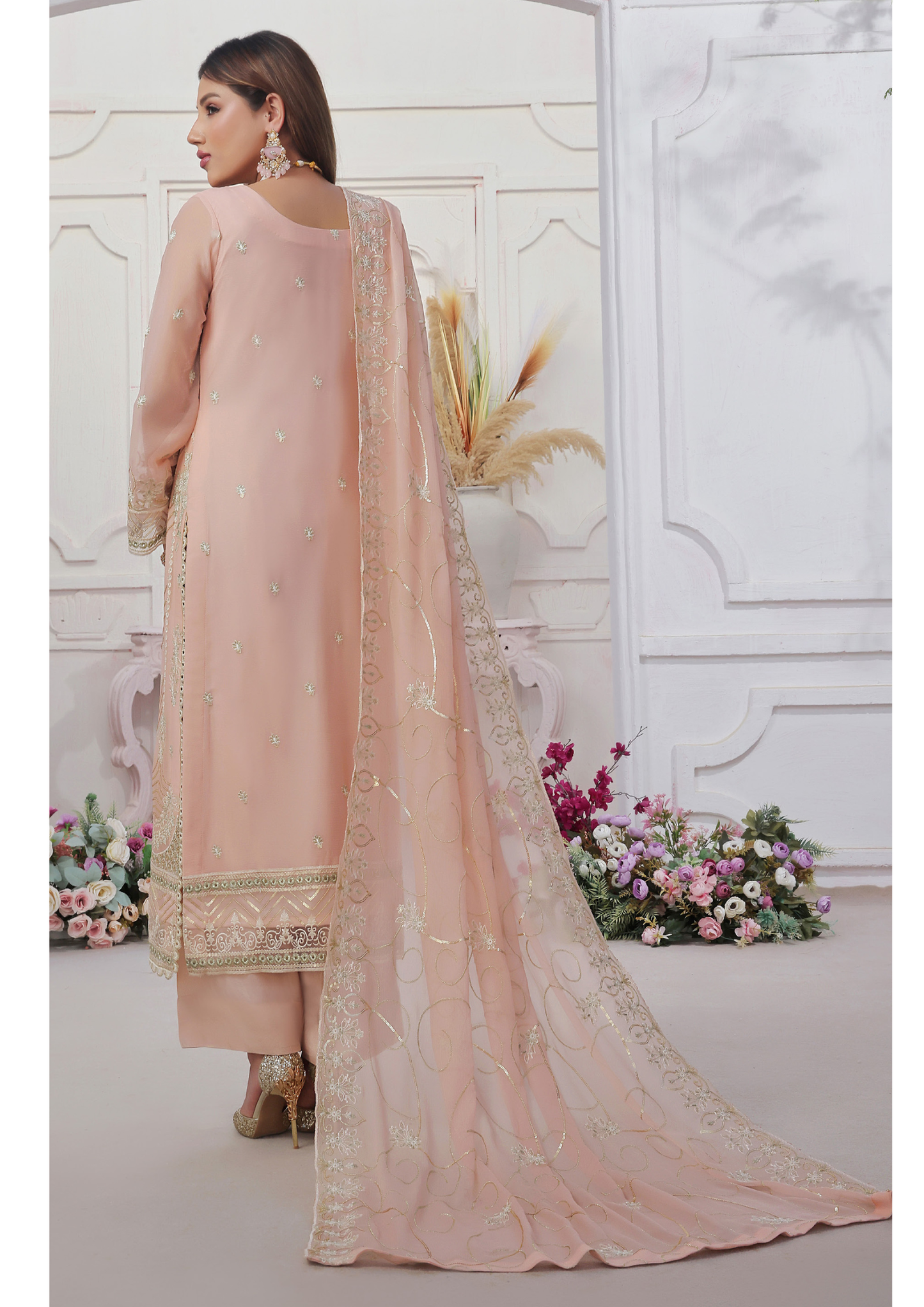 Soghat Creation chiffon | Florum Design 03
