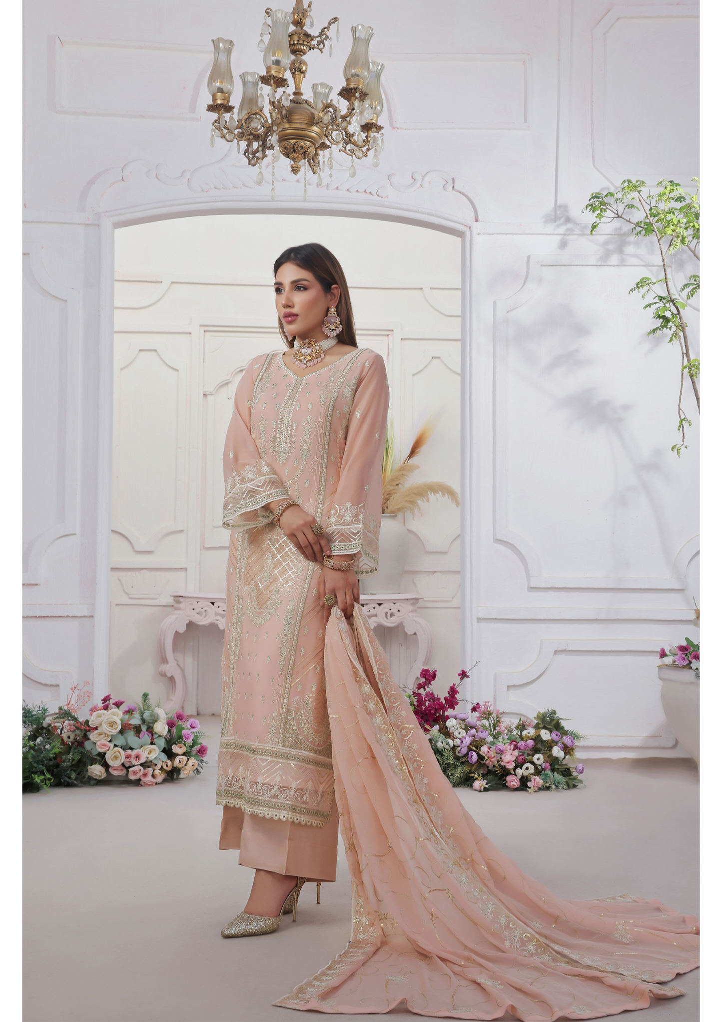 Soghat Creation chiffon | Florum Design 03