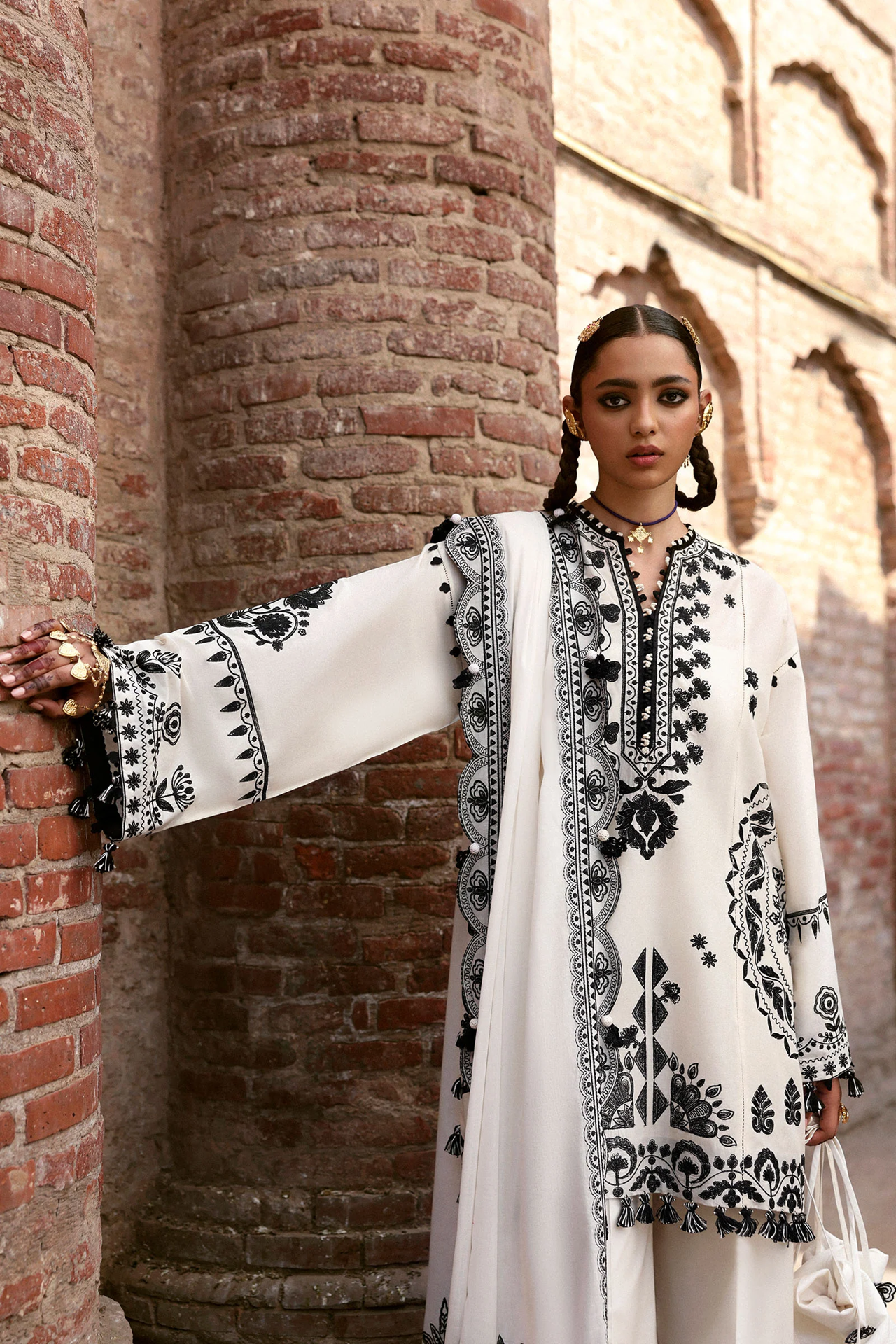 Zaha Festive Unstitched | Zarmina ZF-25-08