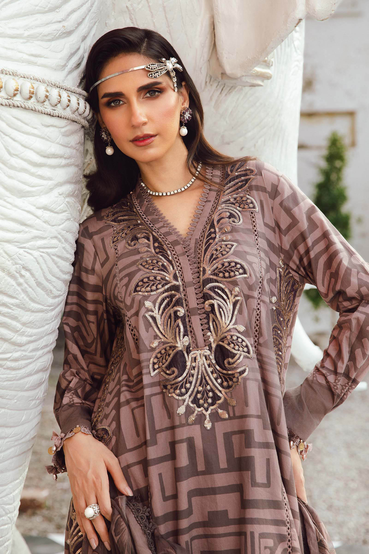 Maria B Mprints Fall Edit 3 PCS Unstitched 2025 | 3B
