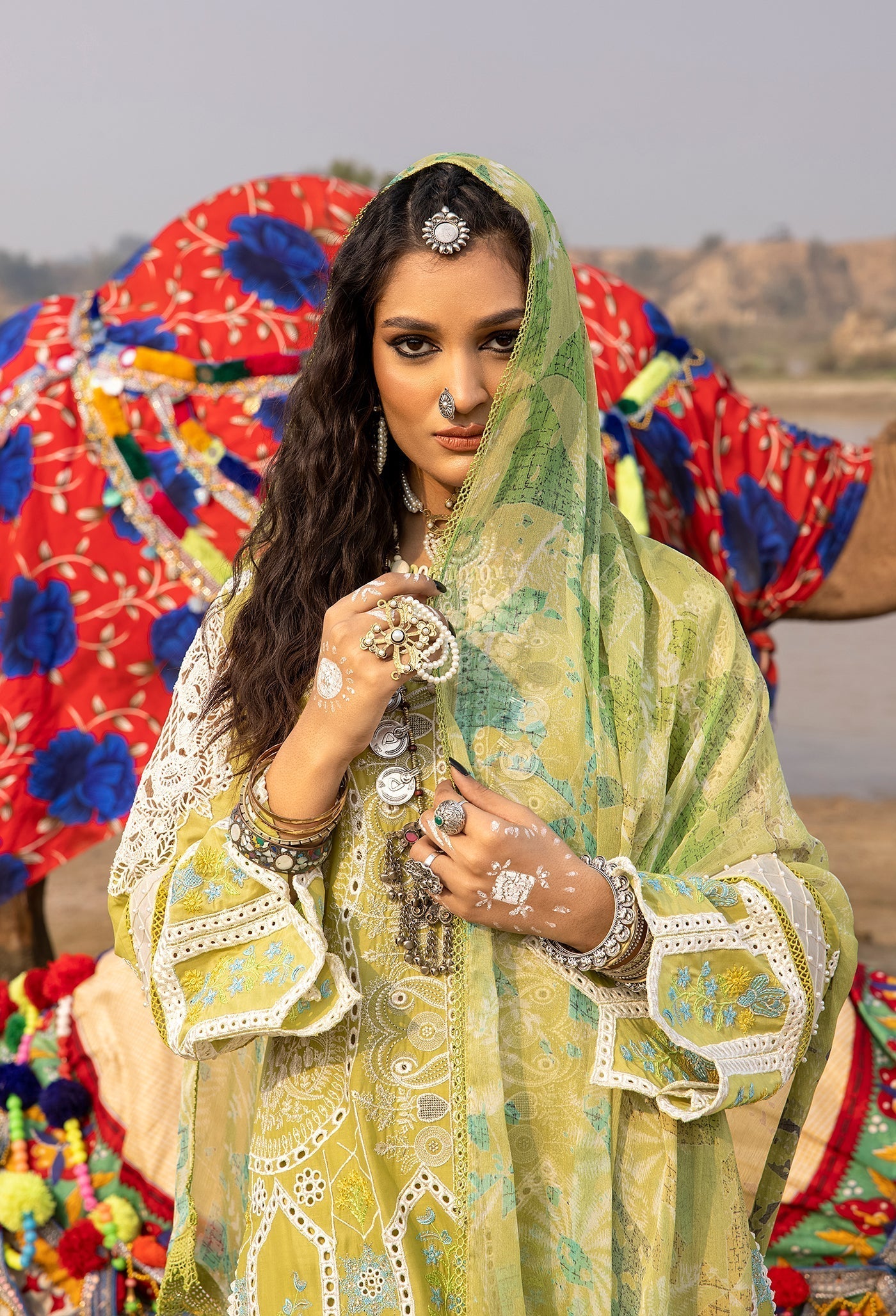 Adan Libaas Lawn By Hafsa Zia ADL101 -5522 - Mirha Fashion