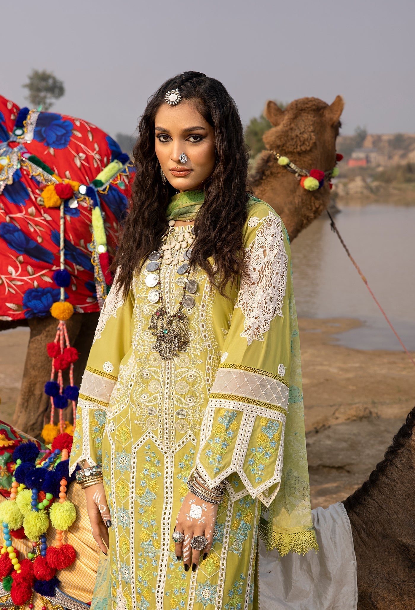 Adan Libaas Lawn By Hafsa Zia ADL101 -5522 - Mirha Fashion