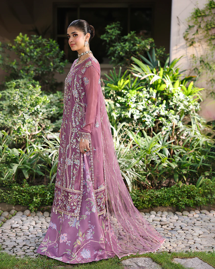 Roheenaz Aangan Chiffon Unstitched Collection 25 RUNCH250102 | Arooj