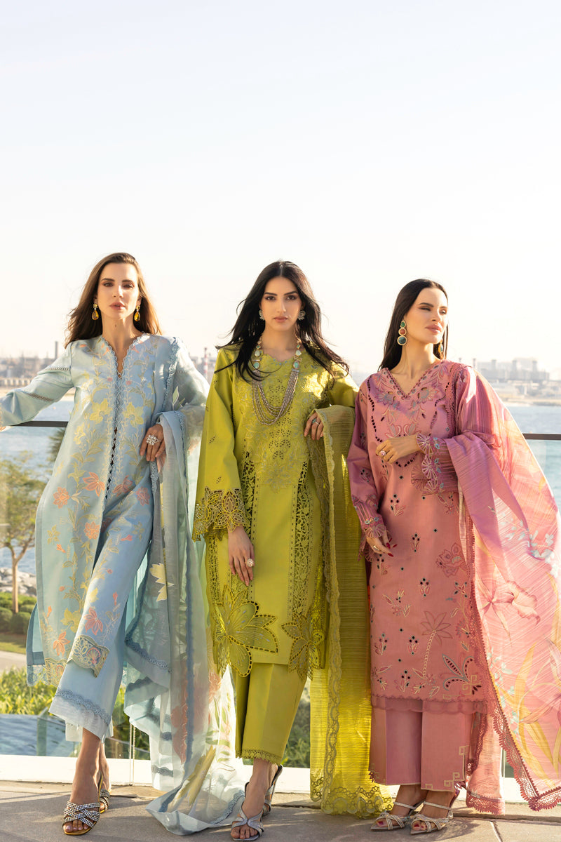 Rang Rasiya Carnation Unstitched Lawn 2025| Orchid
