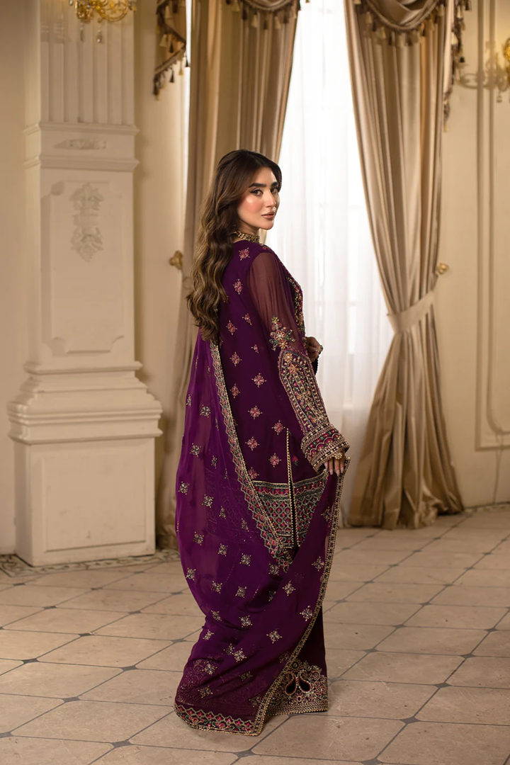 Rajkumari Formal By Sidra Aleem 3 PCS Unstitched 25 | Amethysta 02