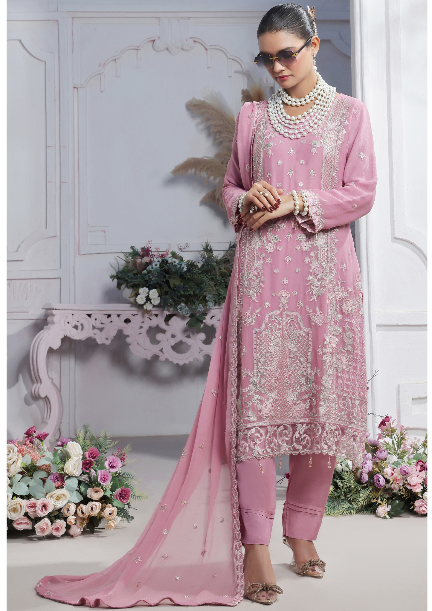 Soghat Creation chiffon | Florum Design 08