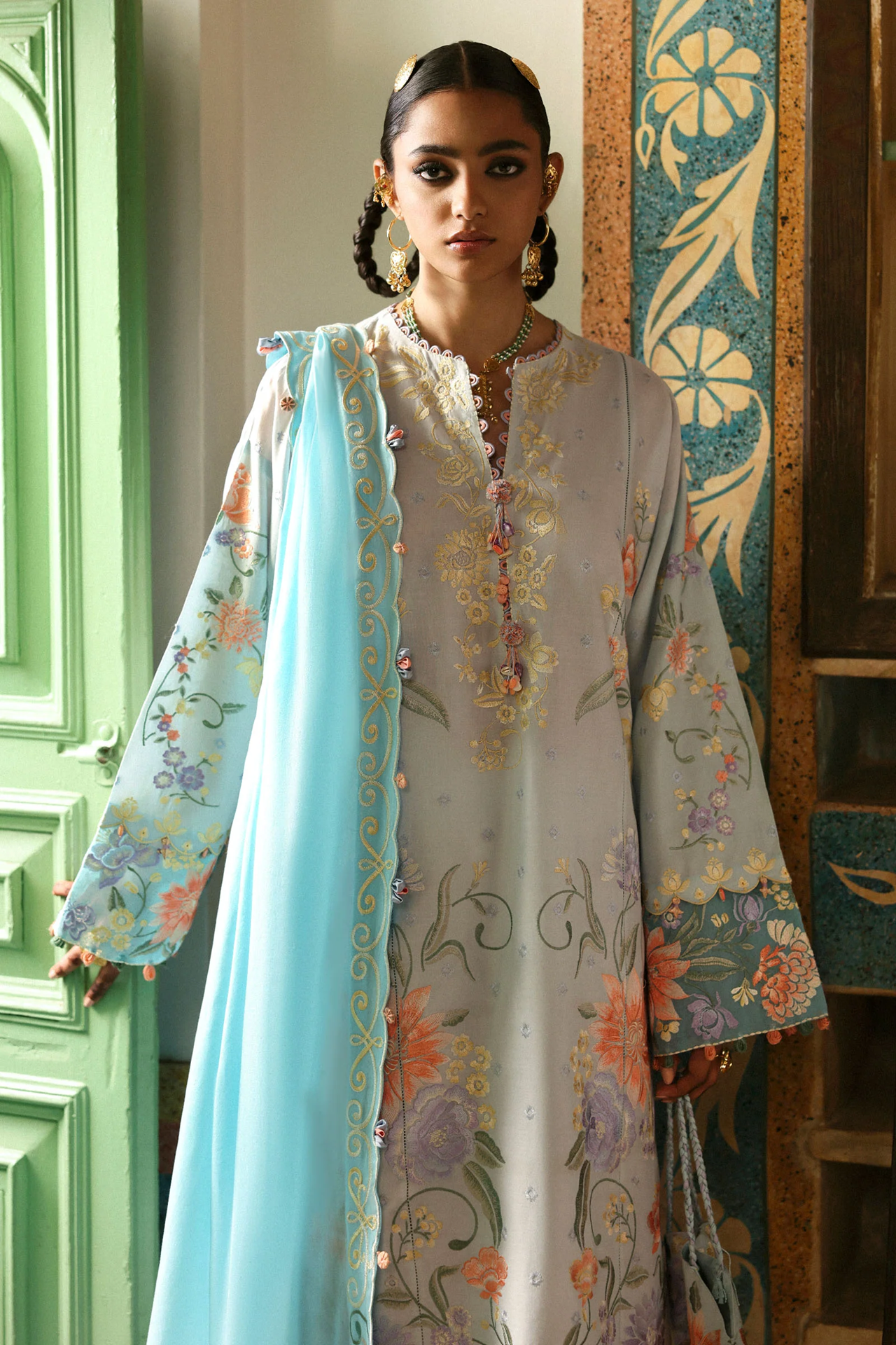 Zaha Festive Unstitched | Shehrbano ZF-25-03