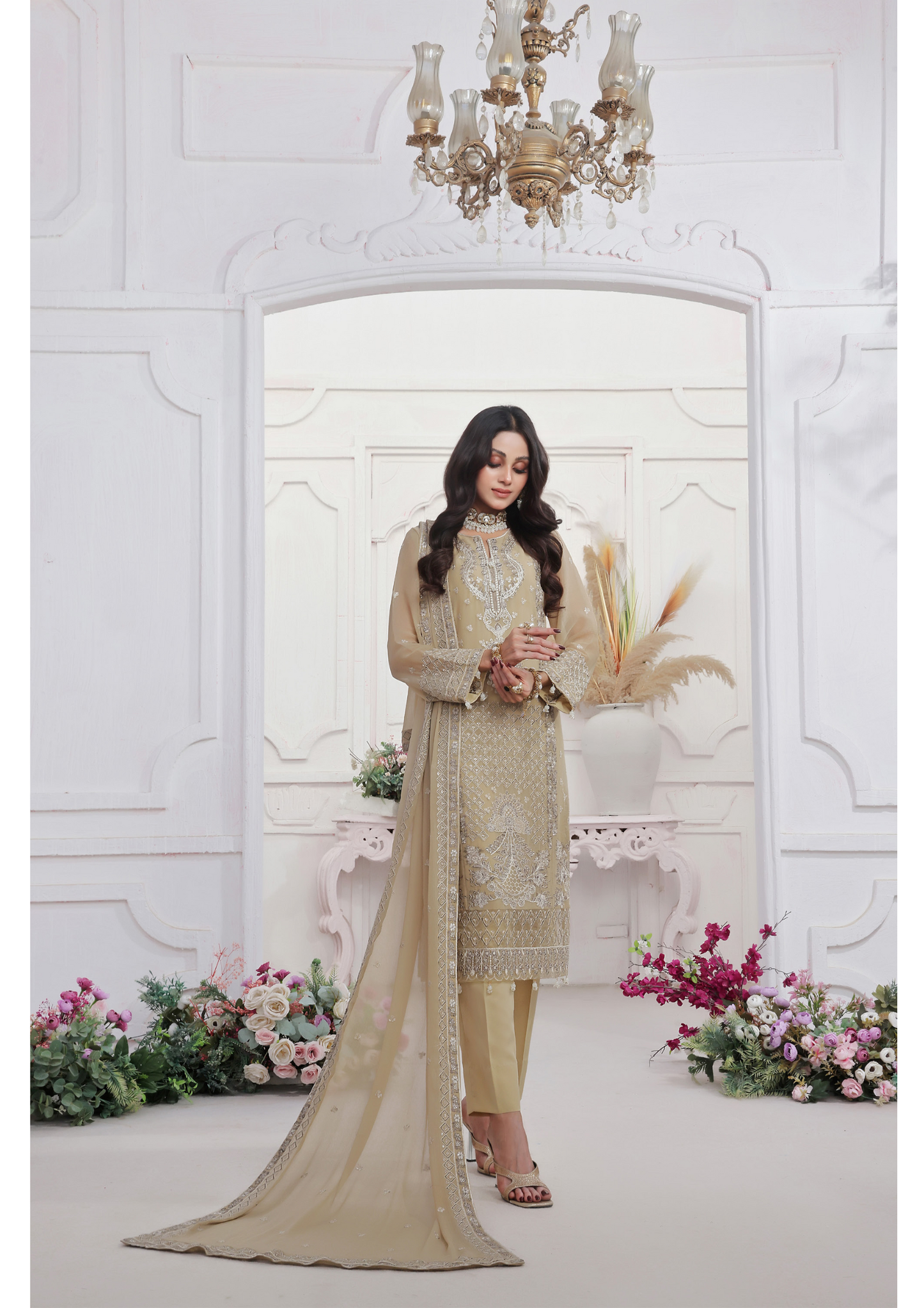 Soghat Creation chiffon | Florum Design 01