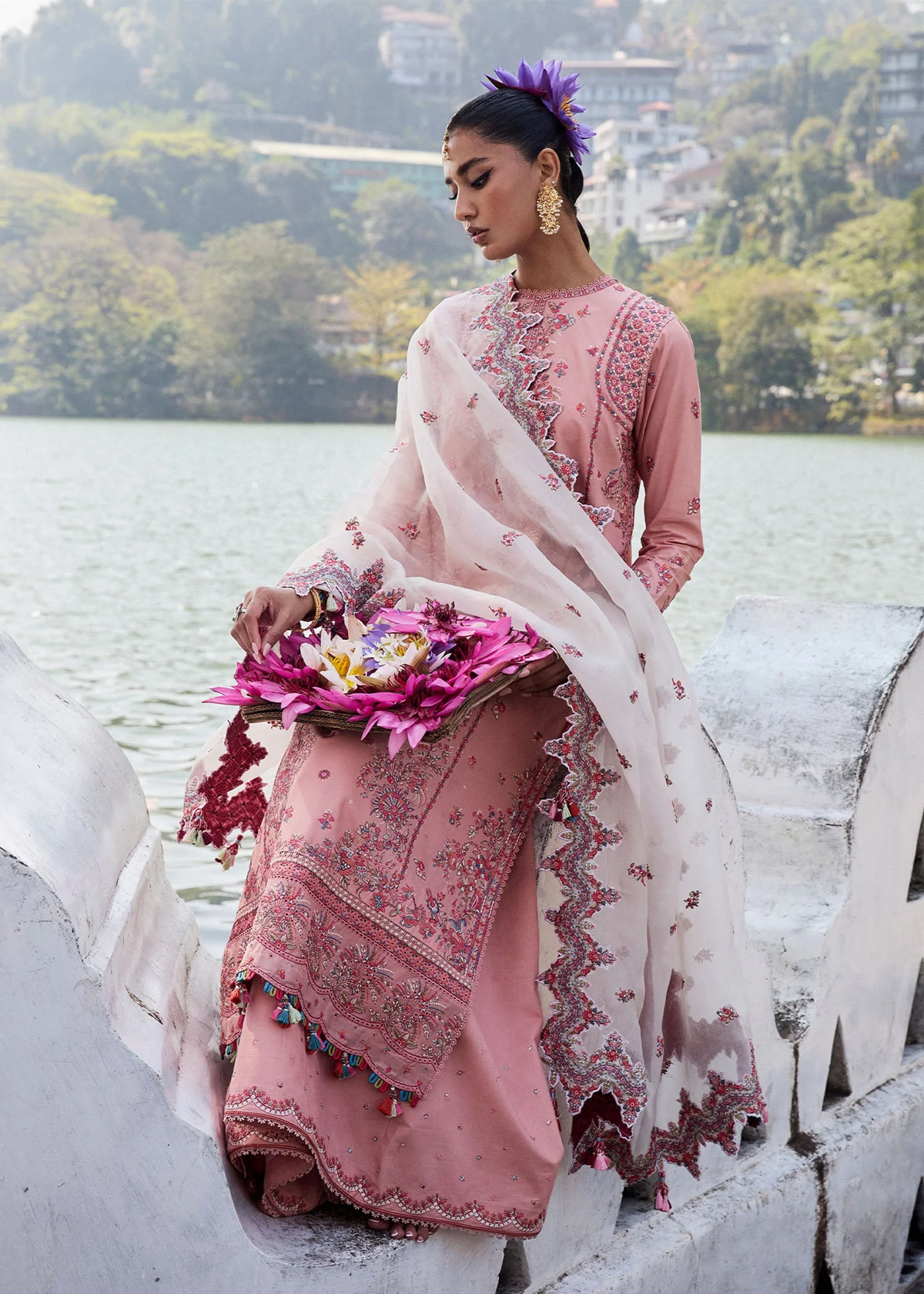 Hussain Rehar SS Unstitched Luxury Lawn 2025 |Peaar