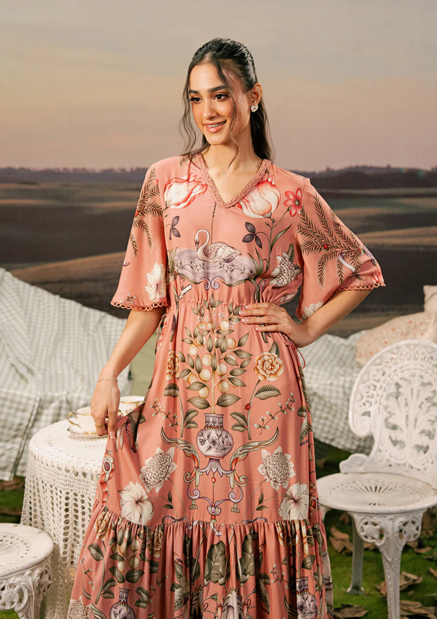 Maria B. MBasic Fall 2025 Collection β 3 Piece Unstitched Suit | 04B