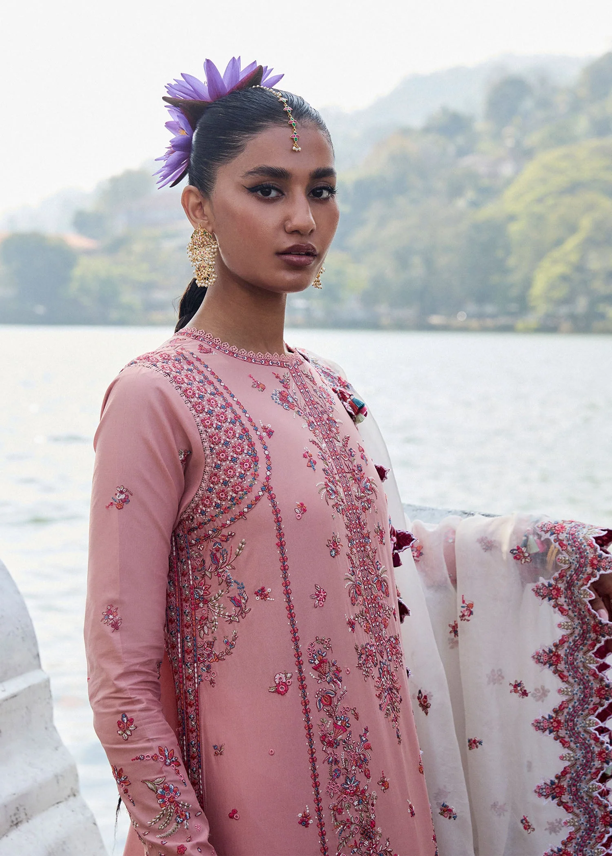 Hussain Rehar SS Unstitched Luxury Lawn 2025 |Peaar