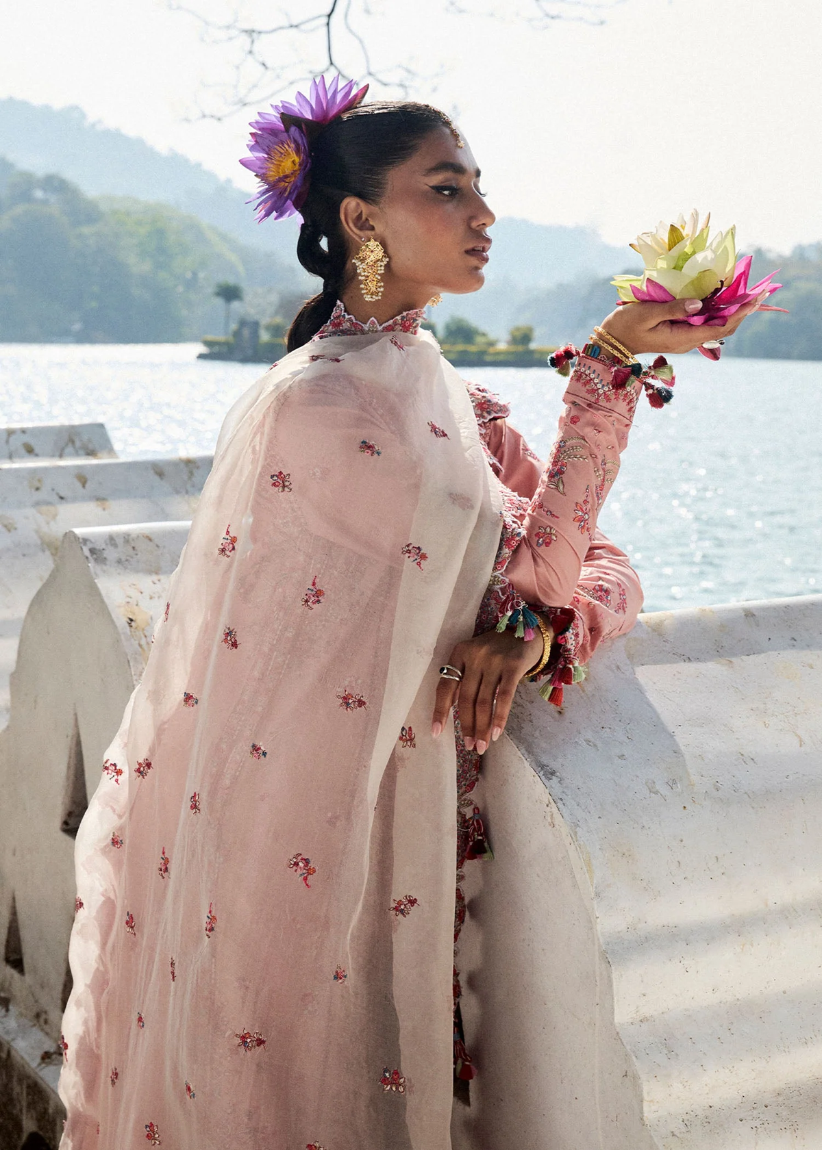 Hussain Rehar SS Unstitched Luxury Lawn 2025 |Peaar