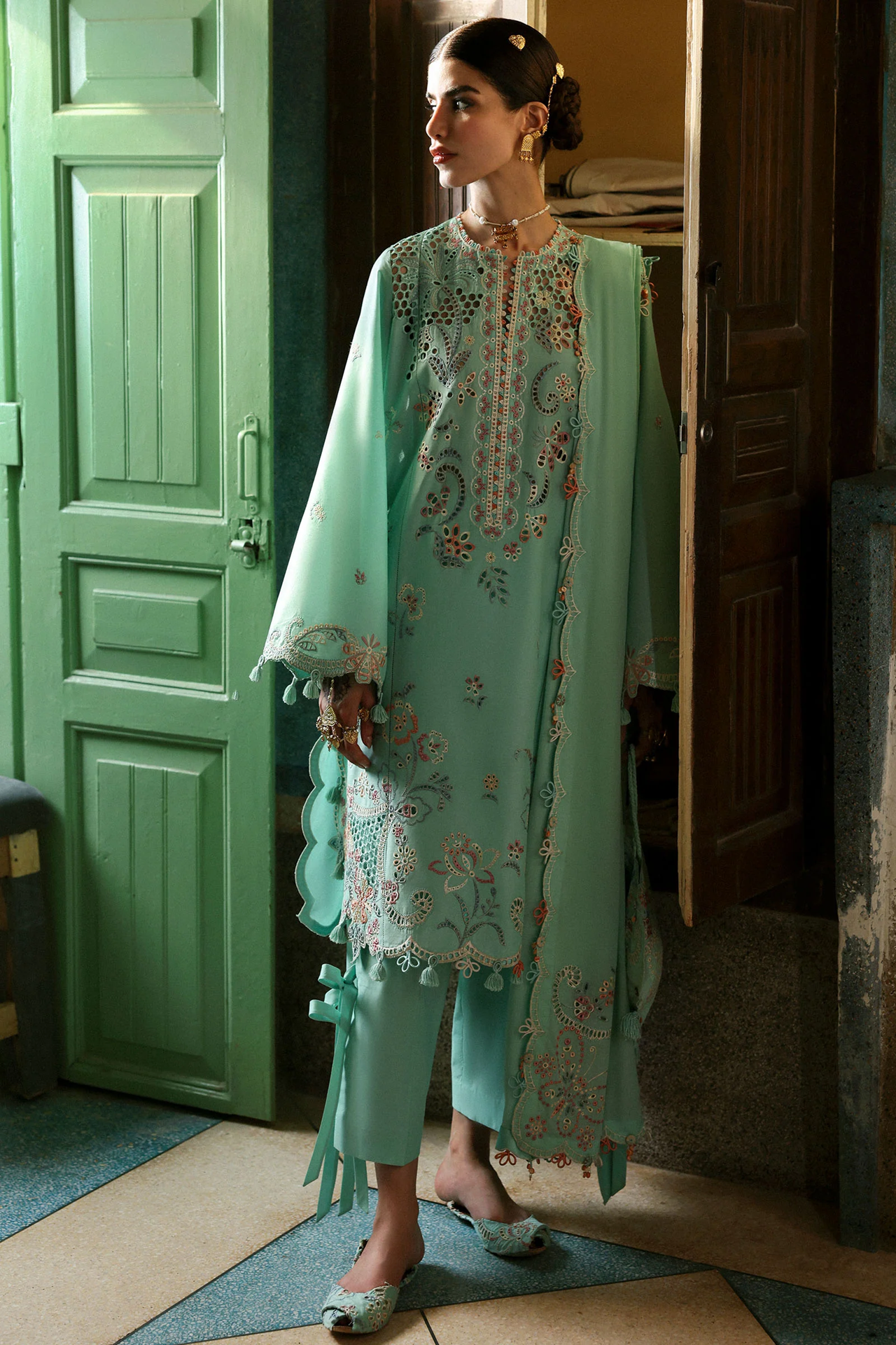 Zaha Festive Unstitched | Seher ZF-25-05