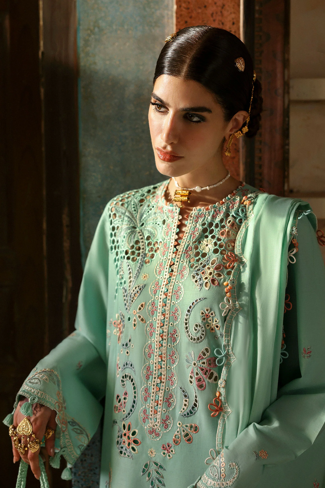 Zaha Festive Unstitched | Seher ZF-25-05