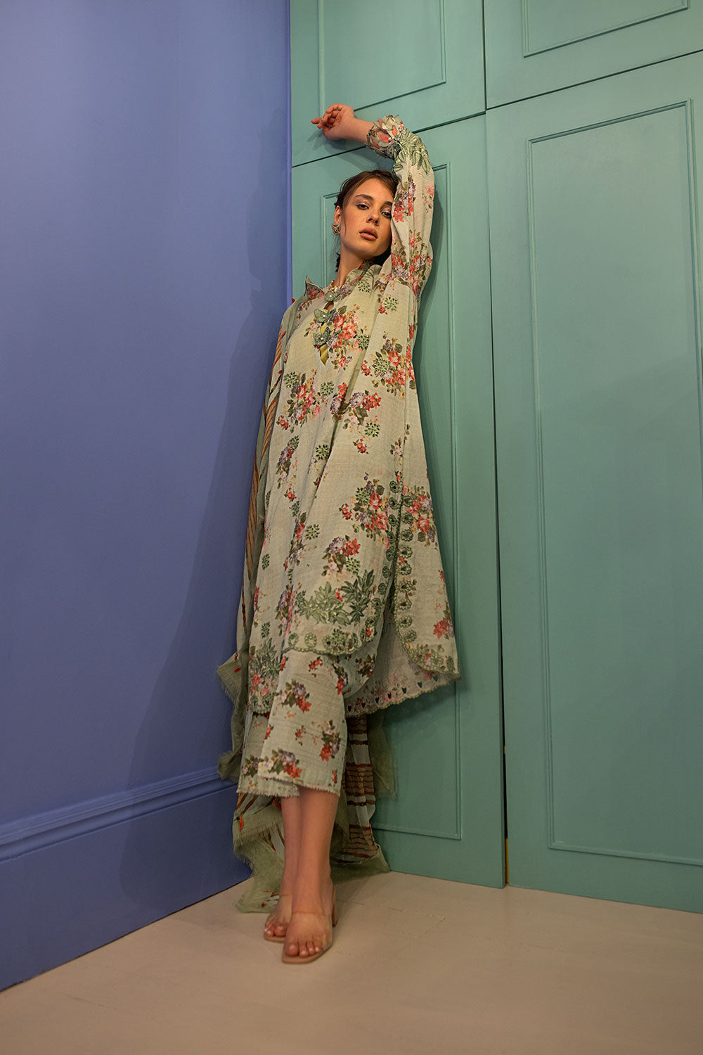 "Sobia Nazir Vital Lawn Collection - 5A - 2024 " - Mirha Fashion