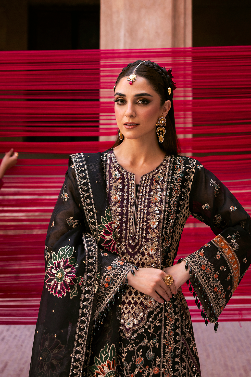 Emaan Adeel The Empress Wedding Formals 2025 | NOCTELLE