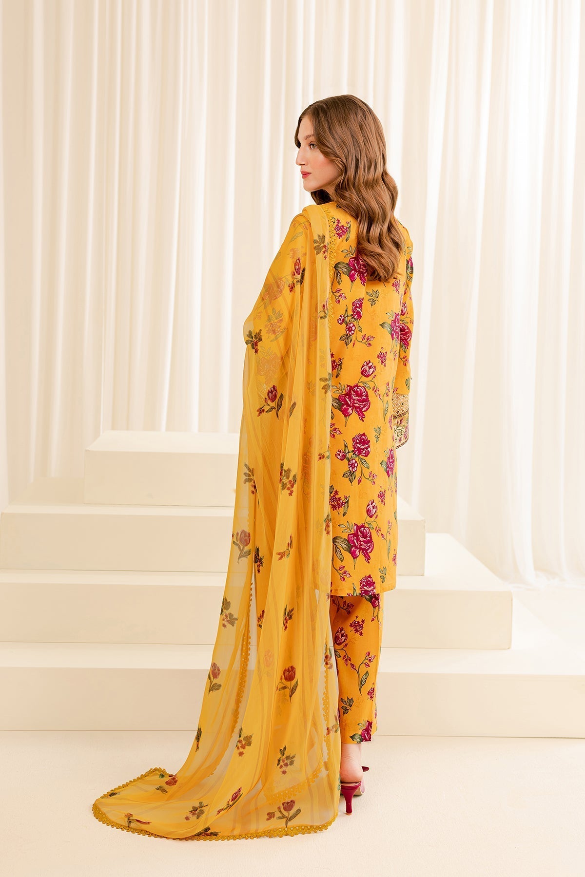 Farasha Embroidered Essentials Lawn Collection 2024 | Summer Sorbet - Mirha Fashion