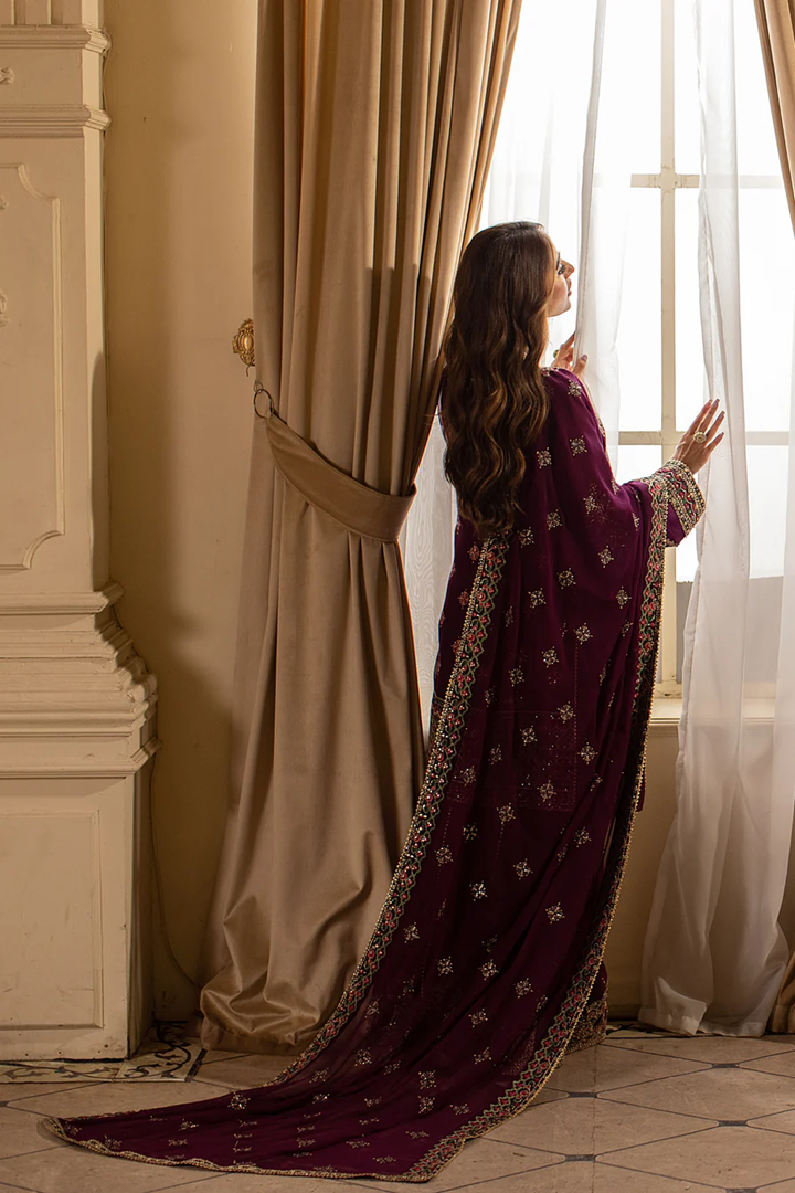 Rajkumari Formal By Sidra Aleem 3 PCS Unstitched 25 | Amethysta 02