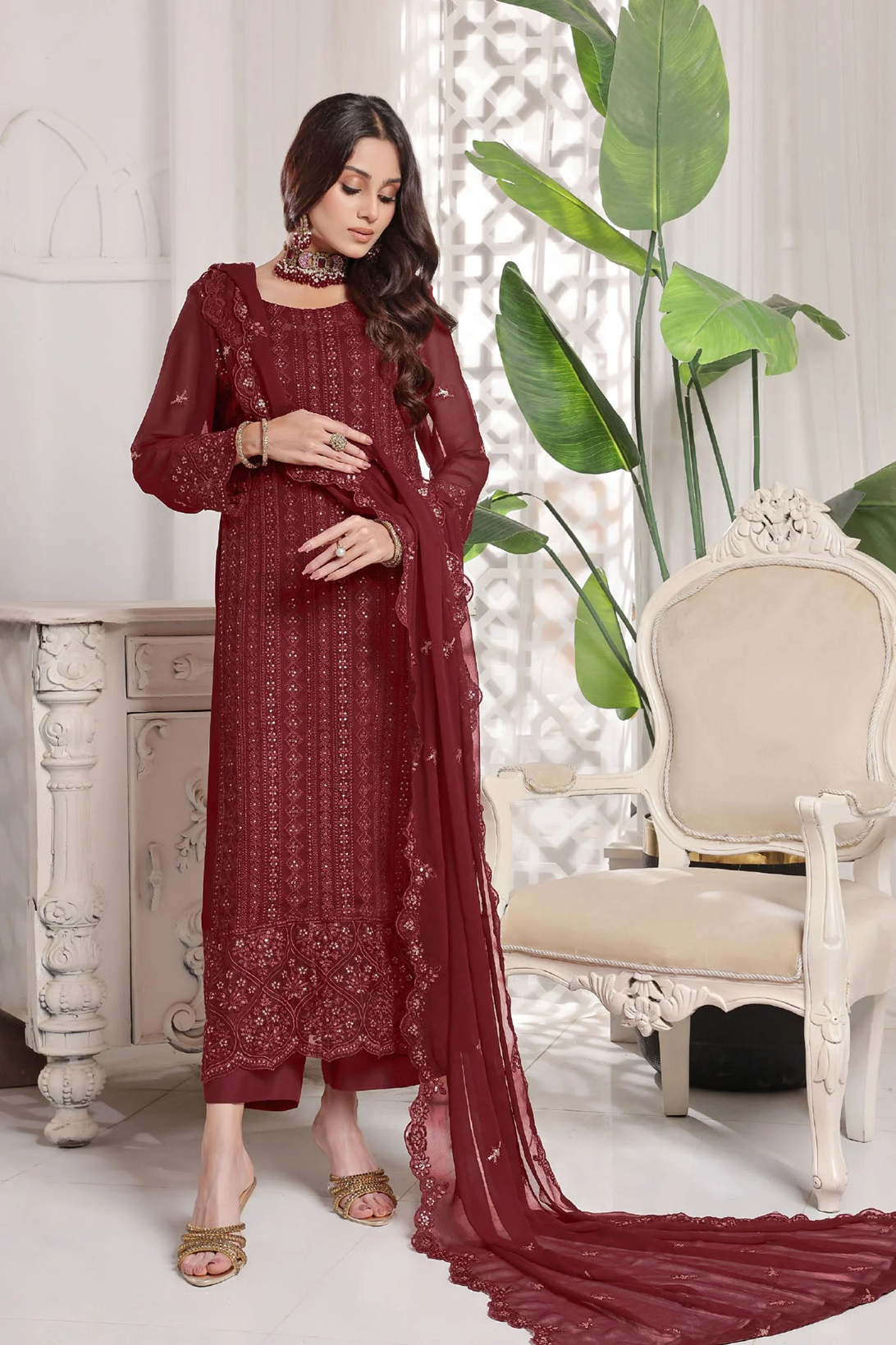 Soghat Creation chiffon | Myra Design 05