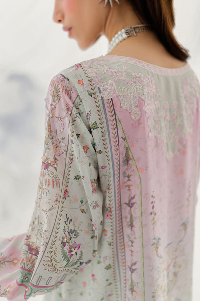 Qalamkar Lux Silk 2025 LK 07 | IDA
