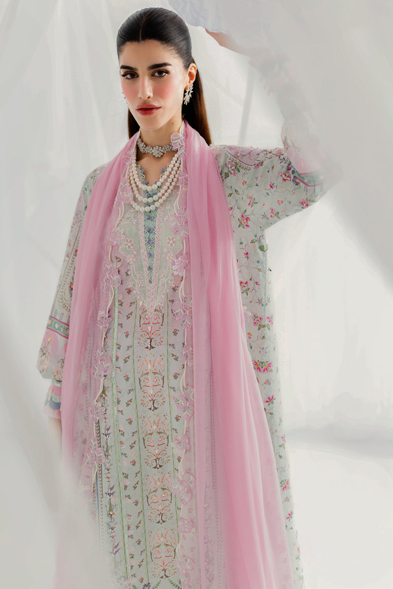 Qalamkar Lux Silk 2025 LK 07 | IDA