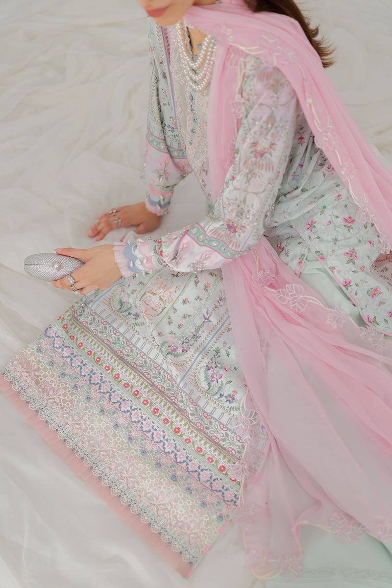 Qalamkar Lux Silk 2025 LK 07 | IDA